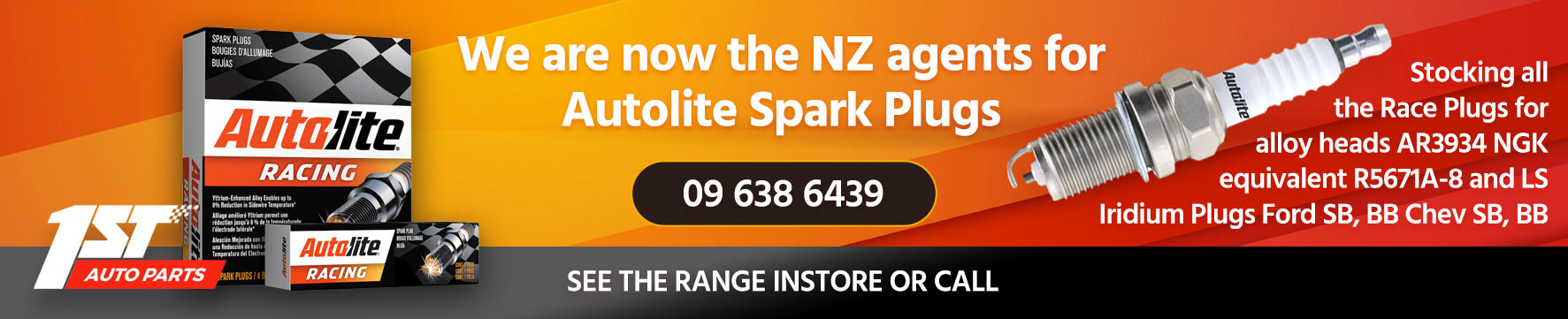 NZ agents for Autolite Spark Plugs
