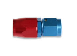 EARLS SWIVEL SEAL -10 STRAIGHT TUBE HOSE END RED/BLUE