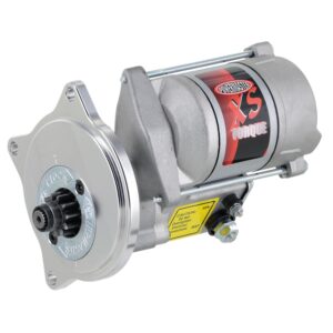 STARTER FORD FE 390-428 3 BOLT REDUCTION POWERMASTER STARTER FORD FE 390-428 REDUCTION 3 BOLT HI TORQUE 15-1 COMP RATIO NATURAL  6 MONTH WARRANTY FROM DATE OF SALE