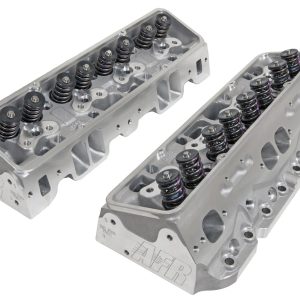 CYLINDER HEAD AFR CHEV SB CNC 1950 75CC CHAMBER COMP CNC 140LBS @ 650 INTAKE 2.080 X 8MM EXHAUST 1.60 X 8MM HYD ROLLER/ MECH FLAT TAPPET